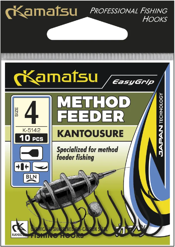 KAMATSU Kamatsu Kantousure Method Feeder 10 Black Nickel F...
