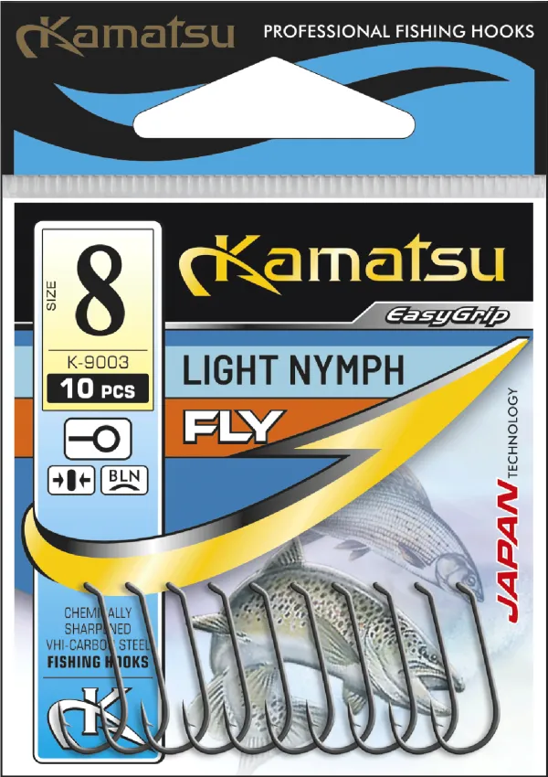 KAMATSU Kamatsu Light Nymph 12 Black Nickel Ringed