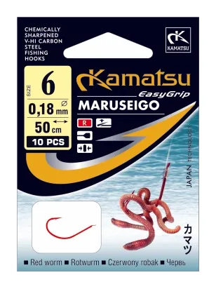 KAMATSU 50cm Red Worm Maruseigo 6