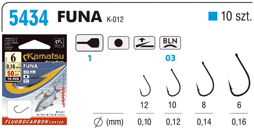 KAMATSU FC 50cm Roach Funa 6