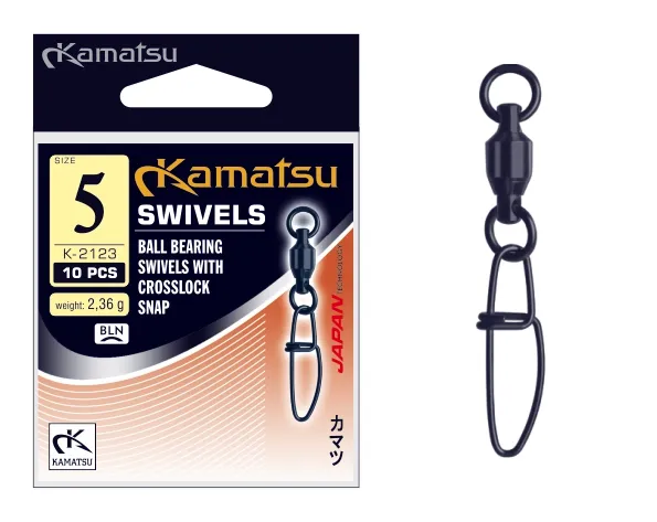 KAMATSU Ball Bearing Swivel with Crosslock K-2123  04