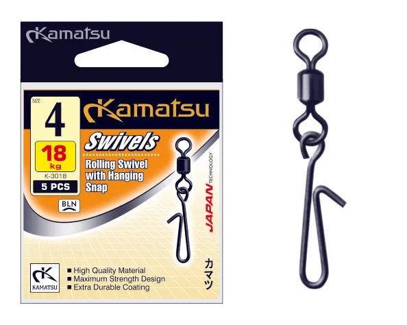 KAMATSU Swivel with Hanging Snap 2  23kg K-3018
