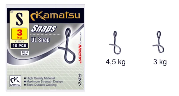 KAMATSU UL Snap K-3503 Size S 3kg