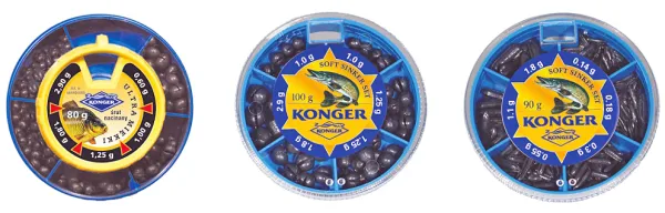 KONGER Notched Fine Shots in Box 50g small