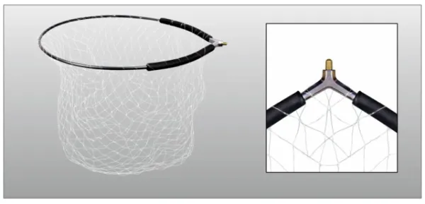 KONGER Landing Net Basket Monofilament With Floaters No.3