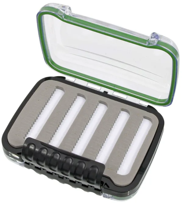KONGER Fly Fishing Box Compartments:2 Double Sided 127x100...