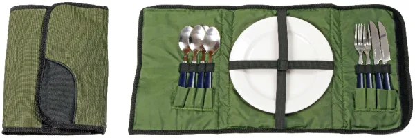 KONGER Plate and cutlery kit