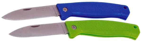 KONGER Pocket Knife Green Blue