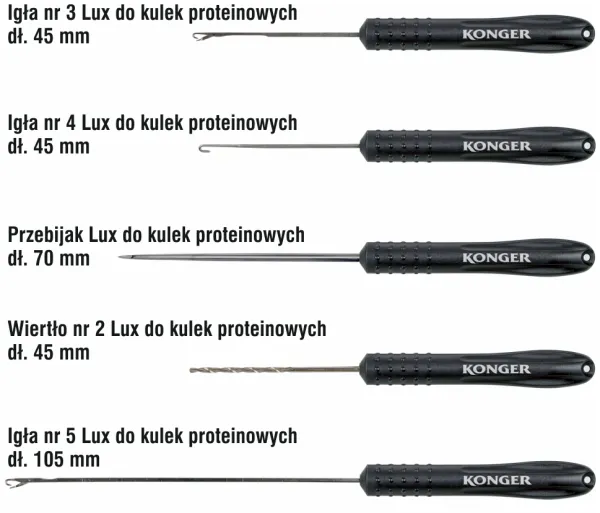 KONGER Team Carp Lux Boilie Needle Length 70mm