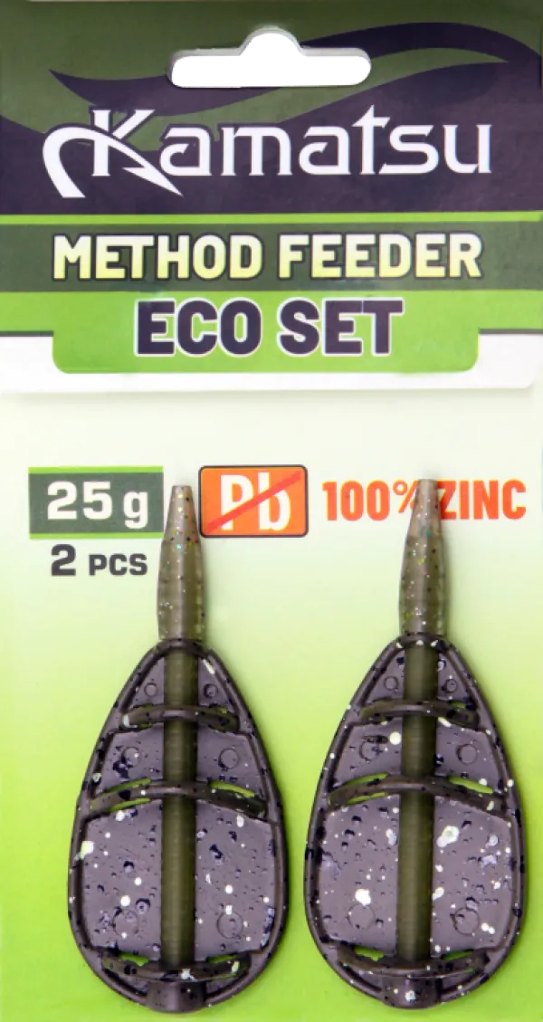 KAMATSU Eco Zinc 25g Method Feeder etetőkosár