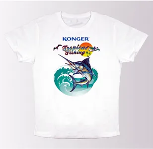 KONGER Tropical T-Shirt White XXXL