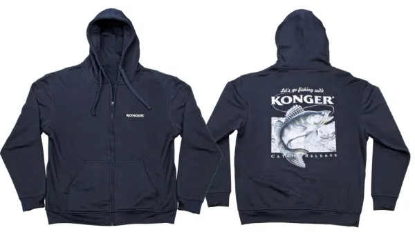 KONGER Blue hoodie Zander size XL