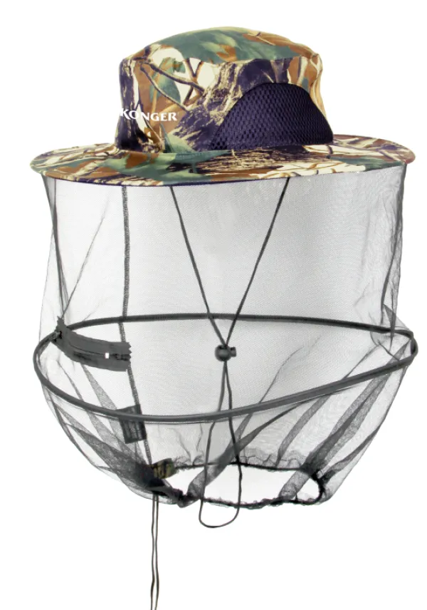 KONGER Hat with Mosquito Net