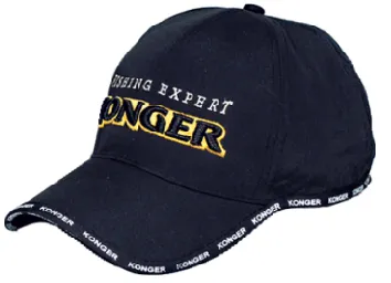 KONGER Cap no.1 Black Size 58 - 60 - 62