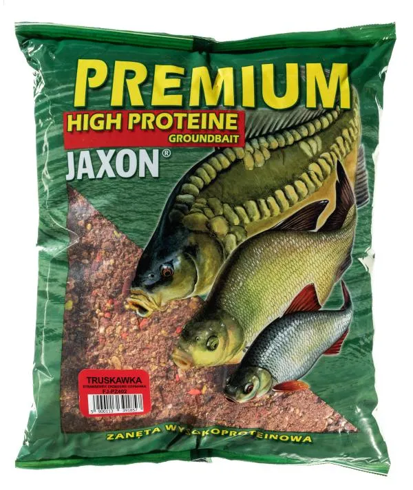 JAXON HIGHPROTEINE GROUNDBAIT - STRAWBERRY 2,5kg