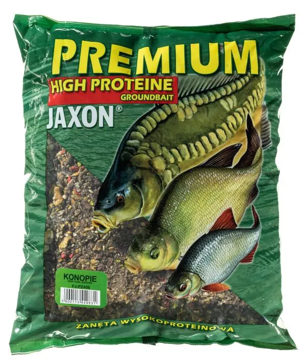 JAXON HIGHPROTEINE GROUNDBAIT - HEMP 2,5kg
