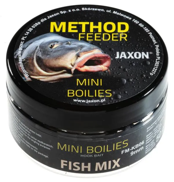 JAXON MINI BOILIES FISH MIX 50g 9mm
