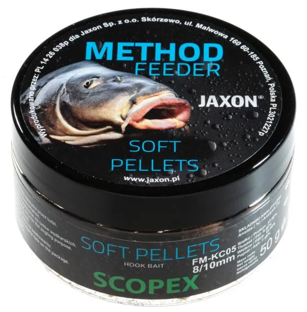 JAXON SOFT PELLETS SCOPEX 50g 8/10mm