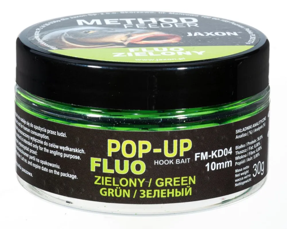 JAXON POP-UP FLUO GREEN 30g 10mm