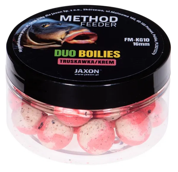 JAXON DUO-BOILIES METHOD FEEDER STRAWBERRY/CREAM 5x40g 16m...