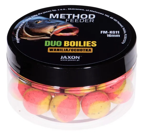 JAXON DUO-BOILIES METHOD FEEDER VANILLA/BLOODWORM 5x40g 16...