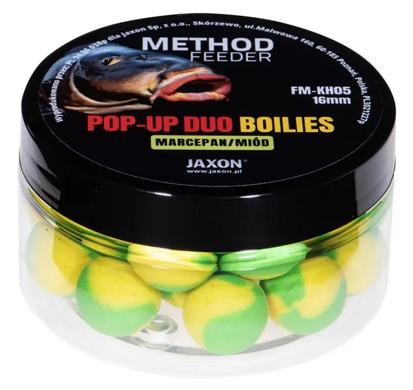 JAXON POP-UP DUO-BOILIES METHOD FEEDER MARZIPAN/HONEY 40g ...