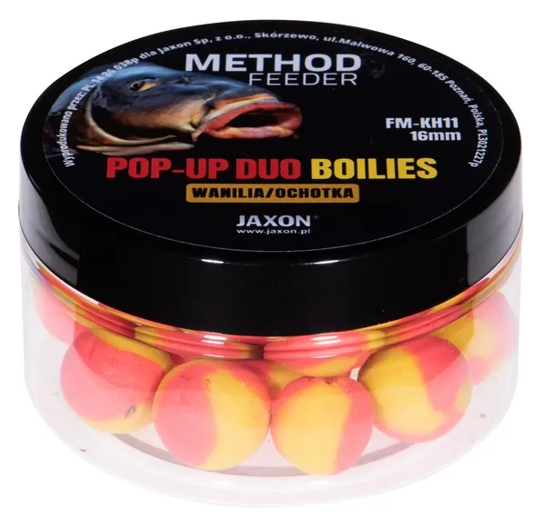 JAXON POP-UP DUO-BOILIES METHOD FEEDER VANILLA/BLOODWORM 4...