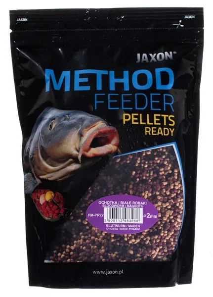 JAXON PELLETS METHOD FEEDER READY BLOODWORM/MAGGOTS 500g 2...