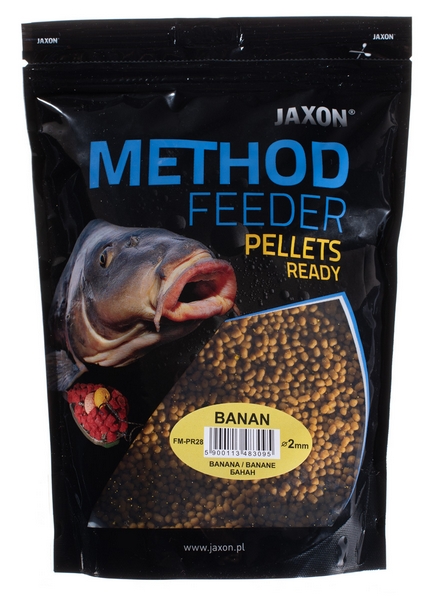 JAXON PELLETS METHOD FEEDER READY BANANA 500g 2mm