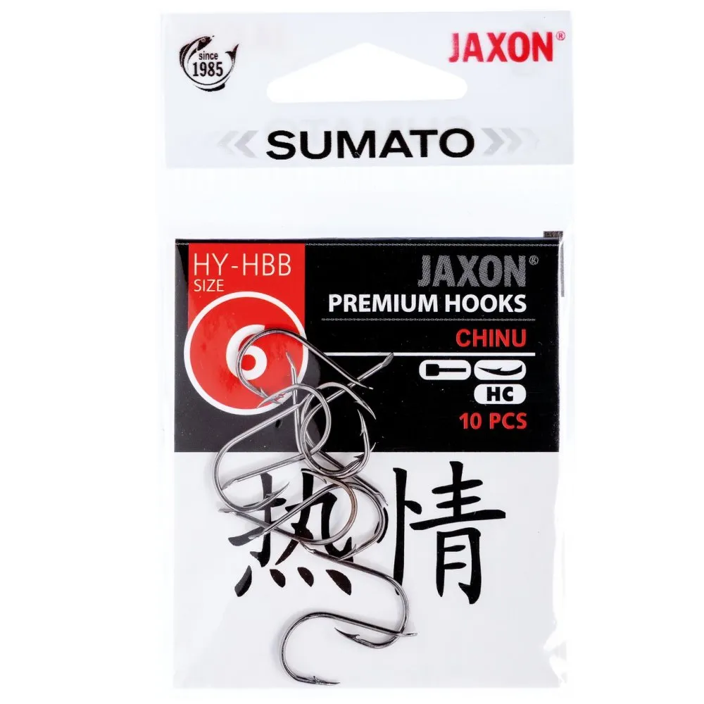 JAXON SUMATO HOOKS  CHINU 4 Gun Black