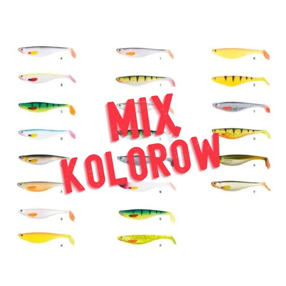 JAXON INTENSA HEGEMON MAXI SOFT LURES MIX 9cm