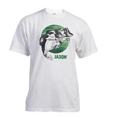 JAXON T-SHIRT WHITE W/FISH L póló