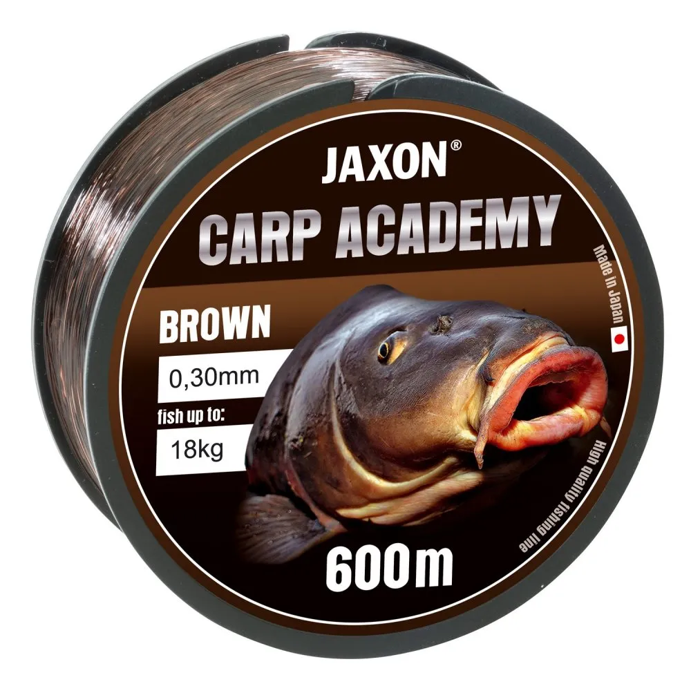 JAXON CARP ACADEMY BROWN 0,30mm 600m