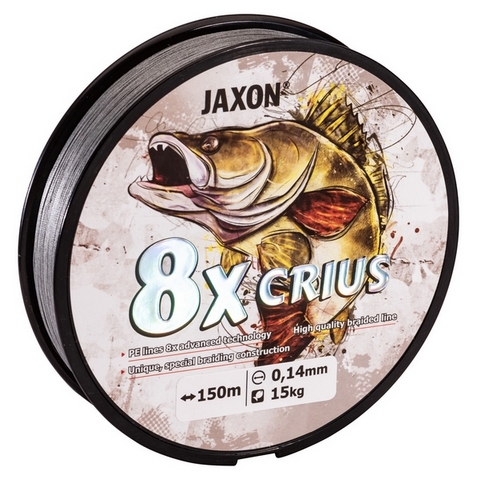 JAXON CRIUS 8X BRAIDED LINE 0,08mm 150m