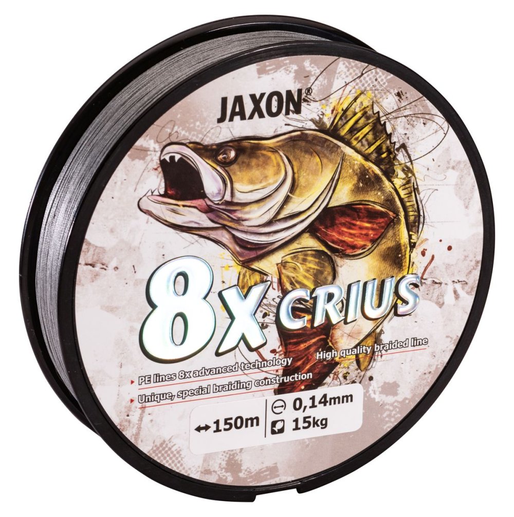 JAXON CRIUS 8X BRAIDED LINE 0,16mm 150m