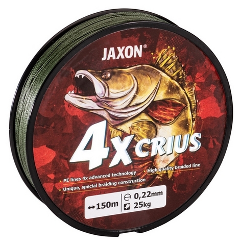 JAXON CRIUS 4X BRAIDED LINE 0,16mm 300m