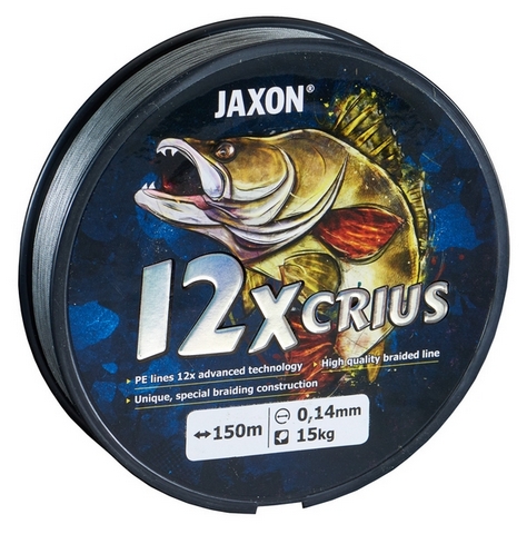 JAXON CRIUS 12X BRAIDED LINE 0,12mm 150m