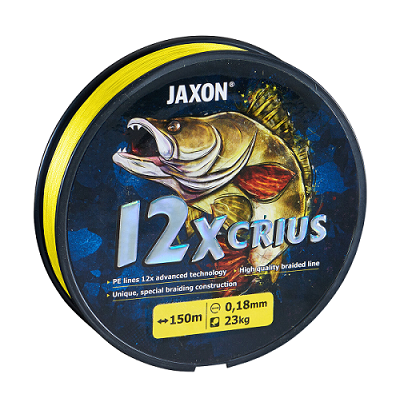 JAXON CRIUS 12X FLUO BRAIDED LINE 0,14mm 150m