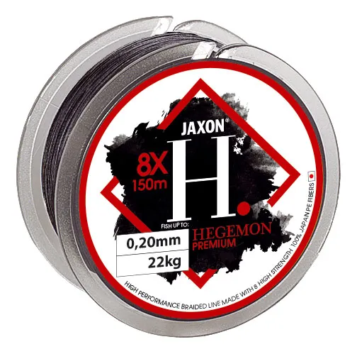 JAXON HEGEMON 8X PREMIUM BRAIDED LINE 0,06mm 150m