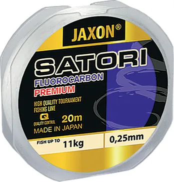 JAXON SATORI FLUOROCARBON CARP LINE 0,35mm 20m