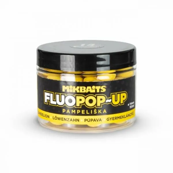 MIKBAITS POP-UP FLUO BOJLI 150ml - GYERMEKLÁNCFŰ PAMPELISK...