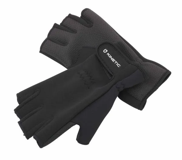 Neoprene Half Finger Glove M Black