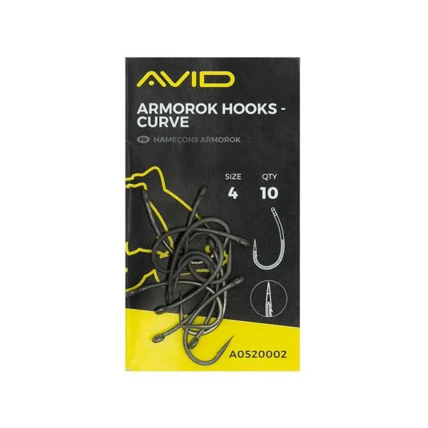 Armorok Hooks- Curve Size 4