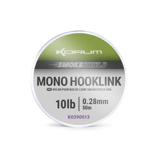 Smokeshield Mono Hooklink - 10Lb/0.28Mm