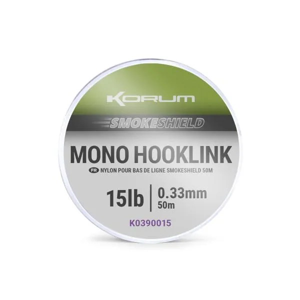 Smokeshield Mono Hooklink - 15Lb/0.33Mm