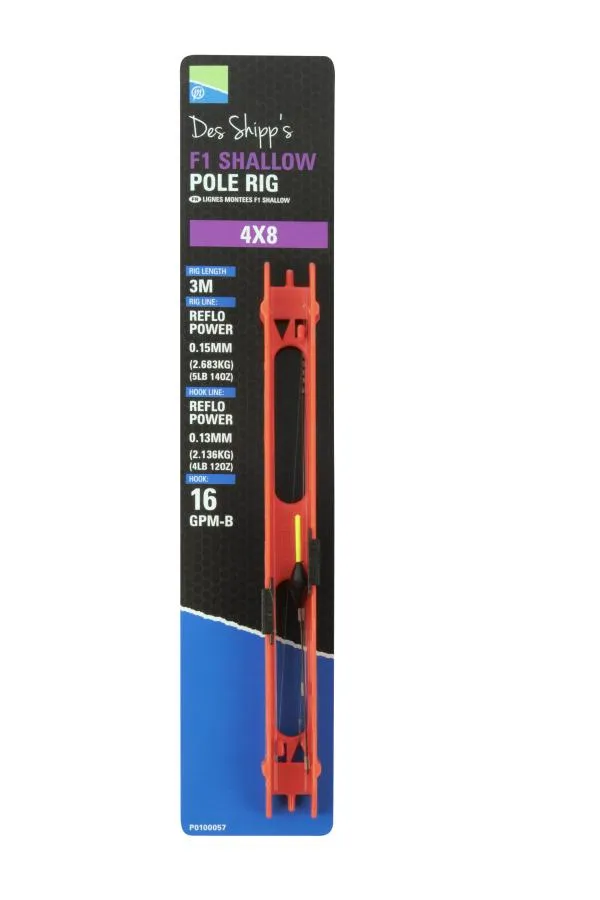 4X8 F1 Shallow Pole Rig