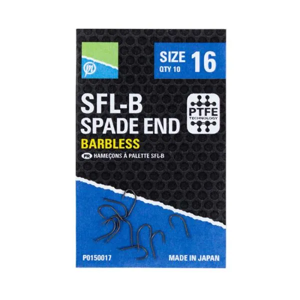 Sfl-B Hooks - Size 16 - Spade End