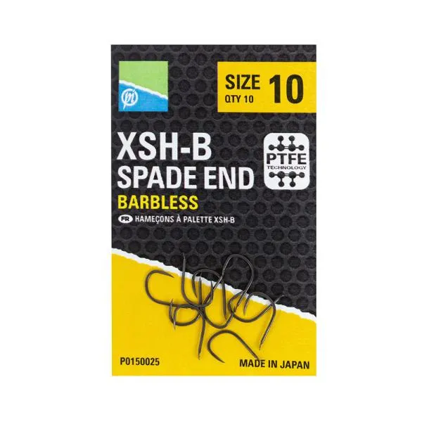 Xsh-B Hooks -  Size 10 - Spade End