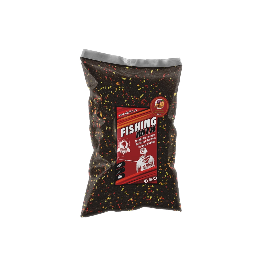 MBAITS Fishing Mix 800g Szilva Fahéj etetőanyag