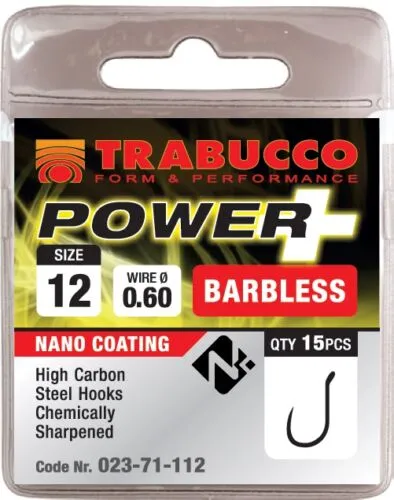 Trabucco Power + szakállnélküli horog 14 15db/csg